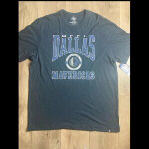 Dallas Mavericks Mens T Shirt 47 Brand Size XXL NBA NWT